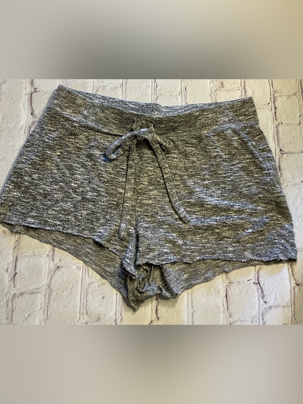Cozy Heather Gray Women's Lounge Shorts